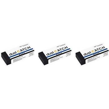Goma de borrar Tombow Mono catch con sistema atrapa residuos y diseño ergonómico