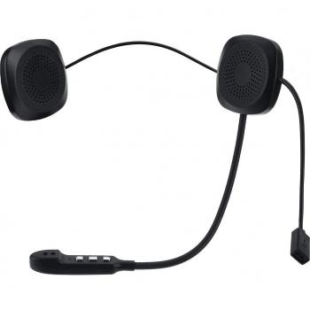 Intercomunicador Inalámbrico Bluetooth para Casco de Motocicleta con Auriculares Estéreo y Manos Libres