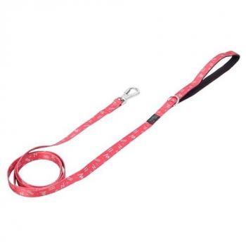 TOTTO - Correa para Perros Pequeños y Medianos, Talla S, Modelo Odye, Longitud 120 cm, con Manija y Hebilla, Mosquetón de Seguridad para Enganchar Collar o Arnés,