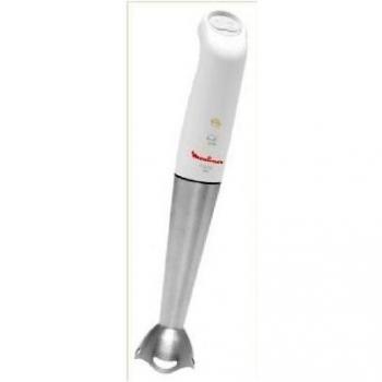 Moulinex Hapto 4 blade - Batidora, 4 cuchillas, 700 W, 2 velocidades, vaso de 0,8 l, accesorio picador de 0,45 l