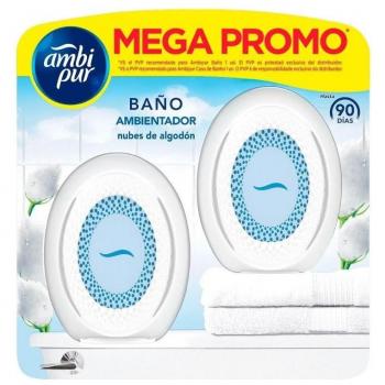 Ambi Pur Baño Ambientador Nubes de Algodón 2uds