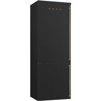 SMEG FA8005LAO5 Frigorífico Combinado Línea Colonial No Frost Clase F 190x70cm Apertura Izquierda Antracita