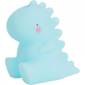 Luz LED Infantil Nocturna Quitamiedos Diseño Dinosaurio Sentado 8x10x11cm