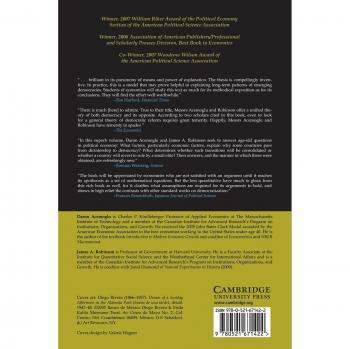 Economic Origins of Dictatorship and Democracy - Daron Acemoglu (Book)