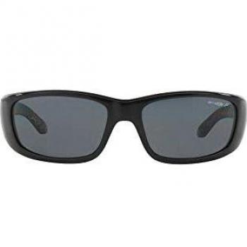 Arnette Men's 0AN4178 214881 59 Sunglasses, Black/Polargrey