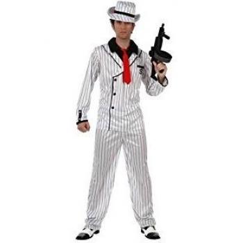Atosa - Disfraz de gánster para hombre, talla M/L