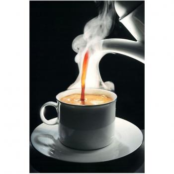 LO+DEMODA FULU218-87 - Lienzo, 1 pieza, diseño Cup of coffee, 40 x 60 cm, multicolor