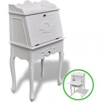 vidaXL Wooden French Secretary Desk