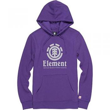 Element Vertical Hoodie Sudadera con Capucha, Hombre, Morado, M EU