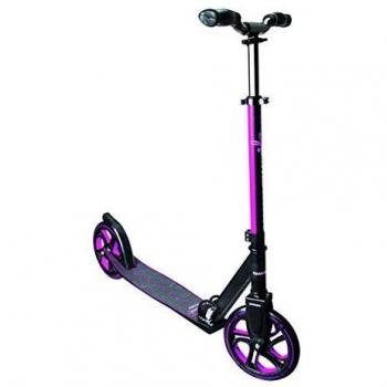 Muuwmi Patinete Pro de Aluminio para niña, 215 mm, Negro/Rosa, Talla única