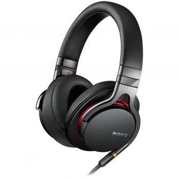 Sony MDR-1A/BQ(CE7) - Auriculares de Diadema Premium con Audio de Alta Resolución, Color Negro