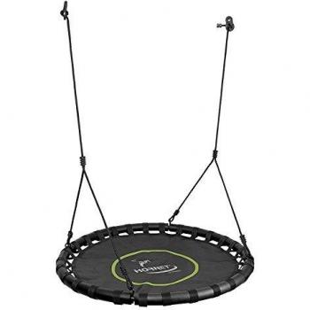 Columpio de Nido Hudora 72164 Hornet 110, Columpio Nido para Exteriores con Capacidad de 110 kg