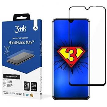 Protección de Pantalla 3MK HardGlass Max para Huawei P30 Pro - Vidrio Templado Transparente/Negro