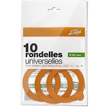 Sachet de 10 Rondelles Universales para Botes de 85 mm - Le Parfait