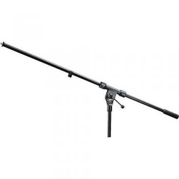 K&M 211 Boom Arm Black Microphone Stand with 3/8 Thread