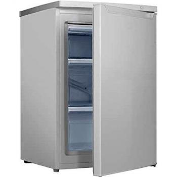 Hisense FV105D4AW21 - Congelador Vertical bajo encimera, 82 L Capacidad Neta, 84.5 cm Alto, Puerta Reversible, 4 estrellas en el congelador, Silencioso 40dB