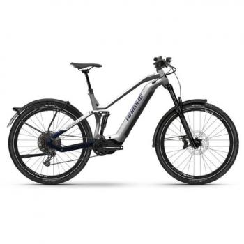 Haibike Adventr 9 29 Bicicleta eléctrica de doble suspensión 2024 - Trekking Eléctrica 29 - I720wh - Silver/dark Blue - Matt