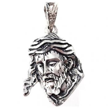 Colgante de Plata Ley 925m Cristo de las Tres Caídas 22mm Macizo