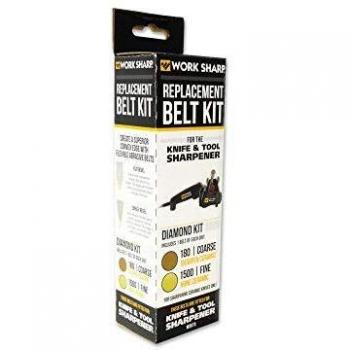 Work Sharp Diamond Outdoor Abrasive Belt Set disponible en gris -