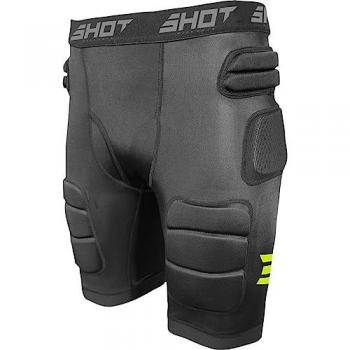 Pantalones Cortos Protectores Shot Interceptor 2.0 - Negro - XL