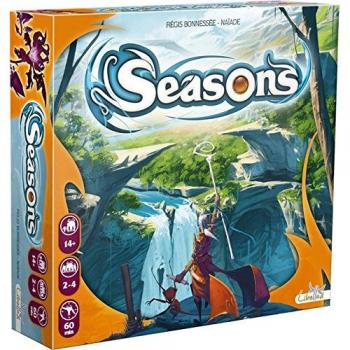 Juego de mesa Seasons - Estrategia para 2 a 4 jugadores - A partir de 14 años - Duración 60 minutos