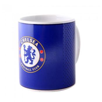 Taza de cerámica con diseño oficial del escudo descolorido del Chelsea FC