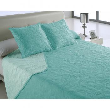 Libela Vegas Colcha Boutí, Poliéster, Verde Agua Marina, Super King, Cama DE 180 Cm