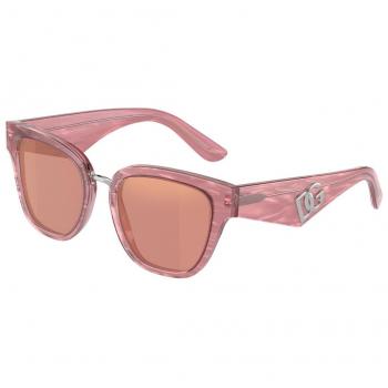Dolce & Gabbana DG4437F Asian Fit Women's Sunglasses Pink Size 51