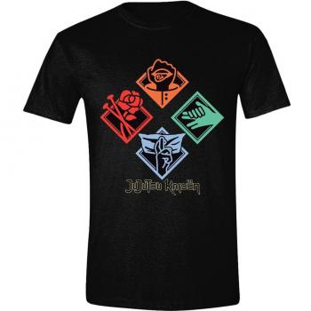 Camiseta Jujutsu Kaisen Sigils Talla M