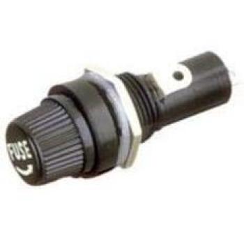 ElectroDH Portafusible para Fusibles 6,3x32mm Cierre A Rosca