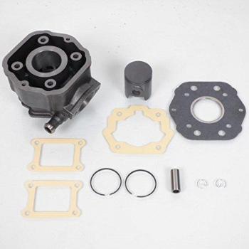 Conjunto de cilindro y pistón de hierro fundido, producto original para moto Derbi 50 Senda Euro 2 hasta 2005