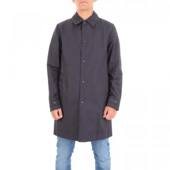 Woolrich Fishtail Mac Melton Blue-L