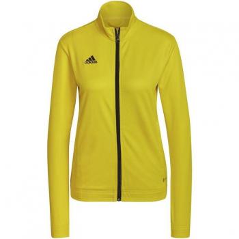 Chaqueta de fútbol adidas entrada 22 mujer amarillo