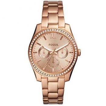 Fossil Reloj Analogico para Mujer de Cuarzo con Correa en Acero Inoxidable ES4315