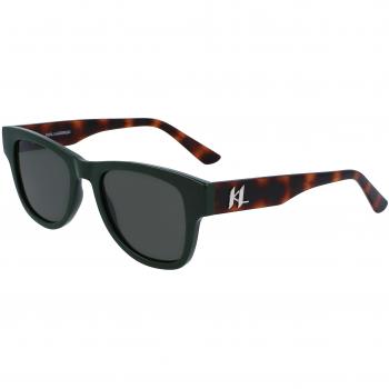 Karl Lagerfeld KL6088S Unisex Oval Acetate Sunglasses - Green - One Size