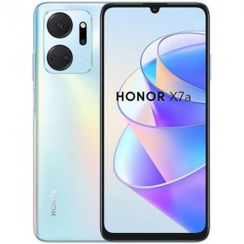 Honor X7a 6.74 HD+ Smartphone Dual SIM Android 12 4GB RAM 128GB Storage USB-C 6000mAh Battery Titanium Silver