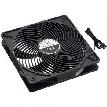 SilverStone SST-AP183 - Ventilador de 180mm para ordenador Air Penetrator, Alto flujo de aire