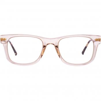 Linda Farrow PORTICO LF68 C3 Men's Eyeglasses Pink Size 51 - Frame Only with Blue Light Block Available