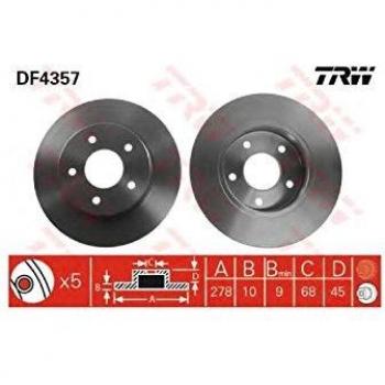 TRW Automotive AfterMarket DF4357 TRW
