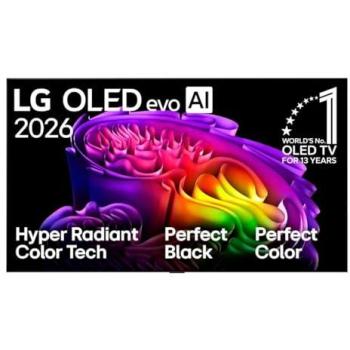 Smart TV LG OLED Evo AI 4K G6 55 pulgadas 2026 - OLED55G66LS