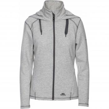 Trespass Panache Chaqueta de Forro Polar cálida con Capucha Stzle con Lazo Frontal y Cuello 300 g/m², Mujer, FAFLFLTR0008_LGMM, Marga Gris Claro., M