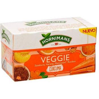 HORNIMANS infusión veggie cúrcuma estuche 20 bolsitas