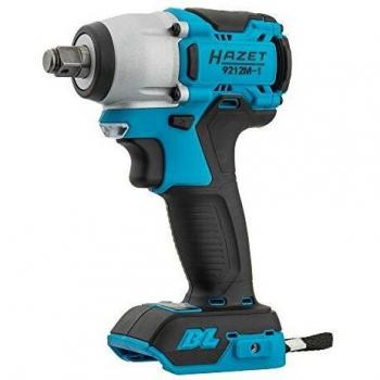 Minillave de impacto a batería HAZET 9212M-010, 18 V, par de desbloqueo máximo 270 Nm, cuadrado macizo 1/2 pulgadas (12,5 mm)