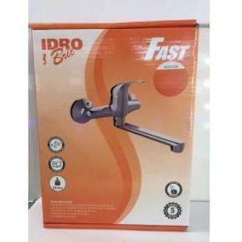Mezclador de lavabo con conexión a pared y caño giratorio - Serie Fast