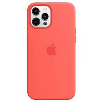 Funda de Silicona MagSafe Rosa Pomelo para iPhone 12 Pro Max