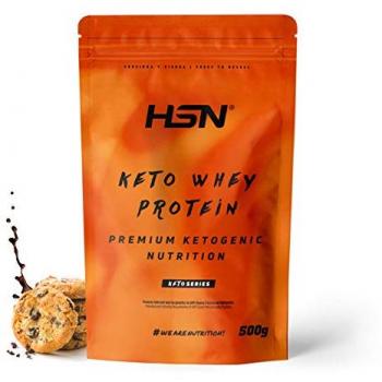Aislado de Proteína de Suero Keto CFM 500 g Sabor Chocolate Galleta | Ideal para Dieta Cetogénica | Enzimas Digestivas | Sin Gluten, Soja y No-GMO