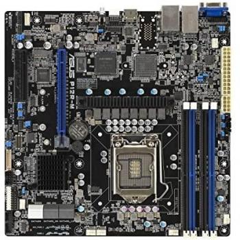 Placa Base ASUS P12R-M Micro ATX LGA 1200 con Chipset C252 y 4xDDR4, 1xM.2, 6xSATA