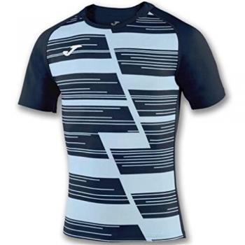 Joma Camiseta Haka - Camiseta, Hombre, Azul