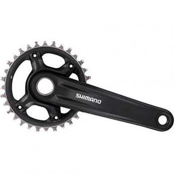 SHIMANO MT610 175MM 32 1X12V Bielas Ciclismo, Adultos Unisex, Multicolor