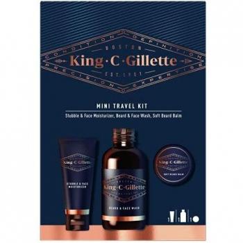 Kit de viaje Esenciales Cuidado de Barba King Gillette